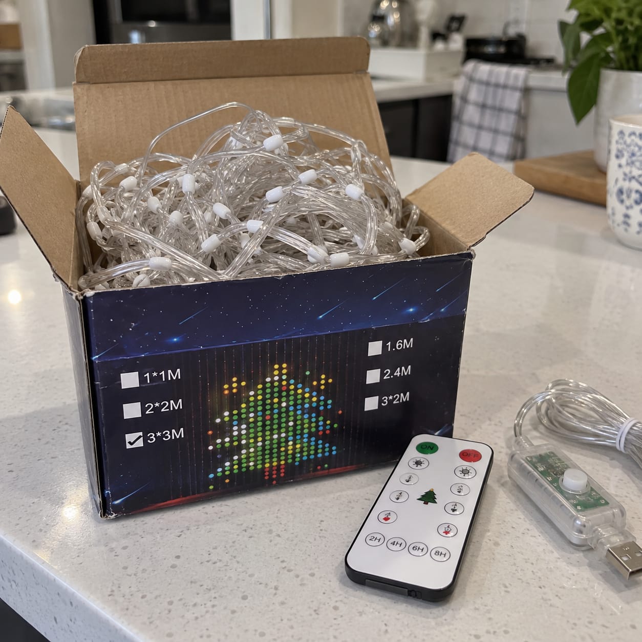 Customer photo review of Magic Light | Cortina LED personalizable