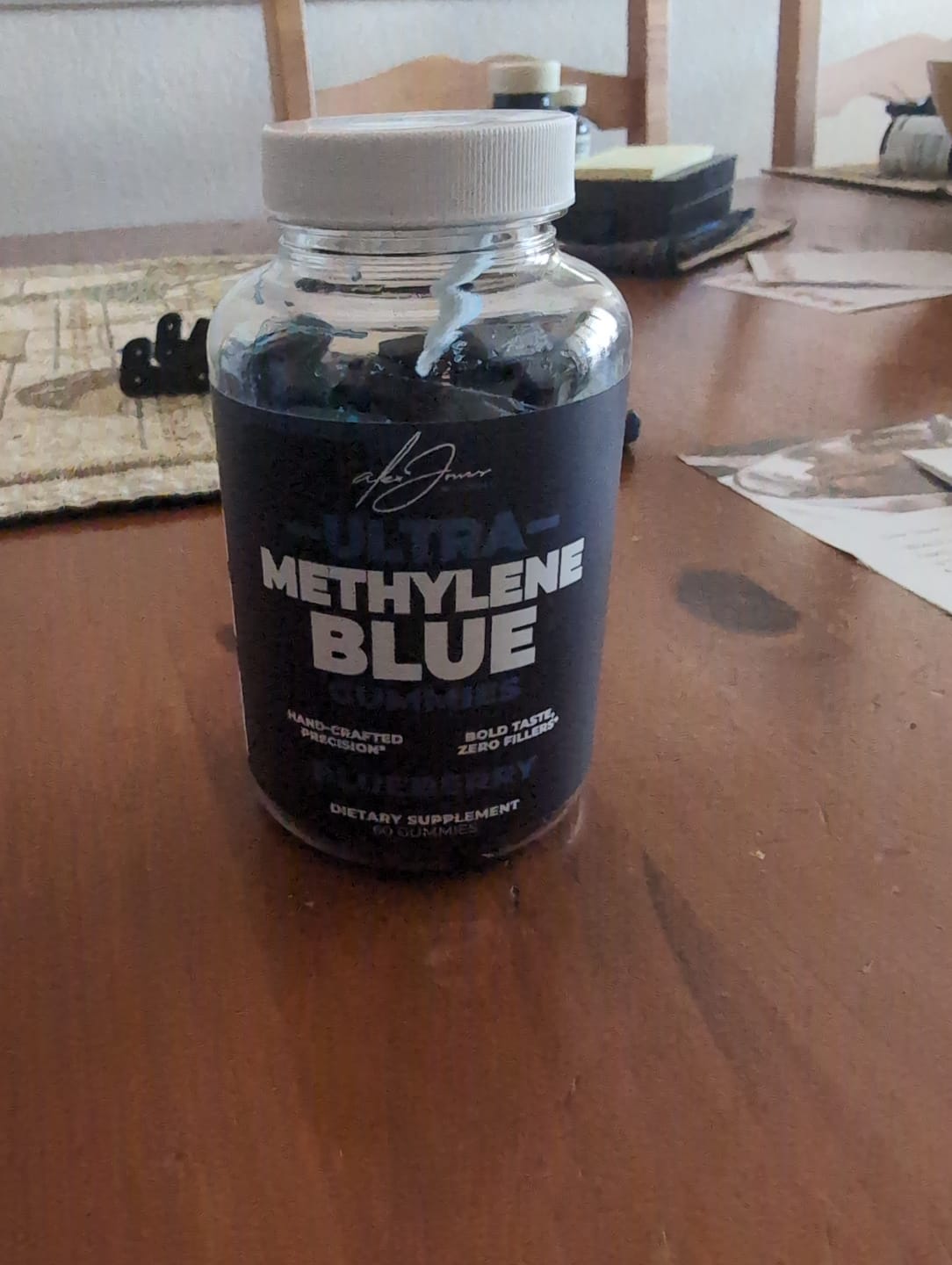 Customer photo review of Ultra Methylene Blue Gummies (60 Gummies)
