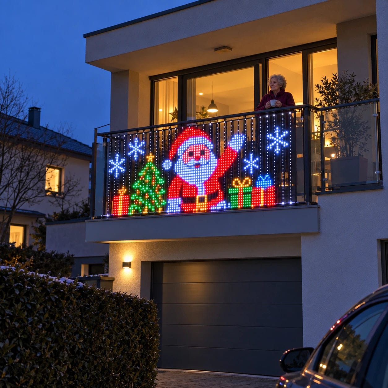 Customer photo review of Lichtzauber™ LED-Vorhang