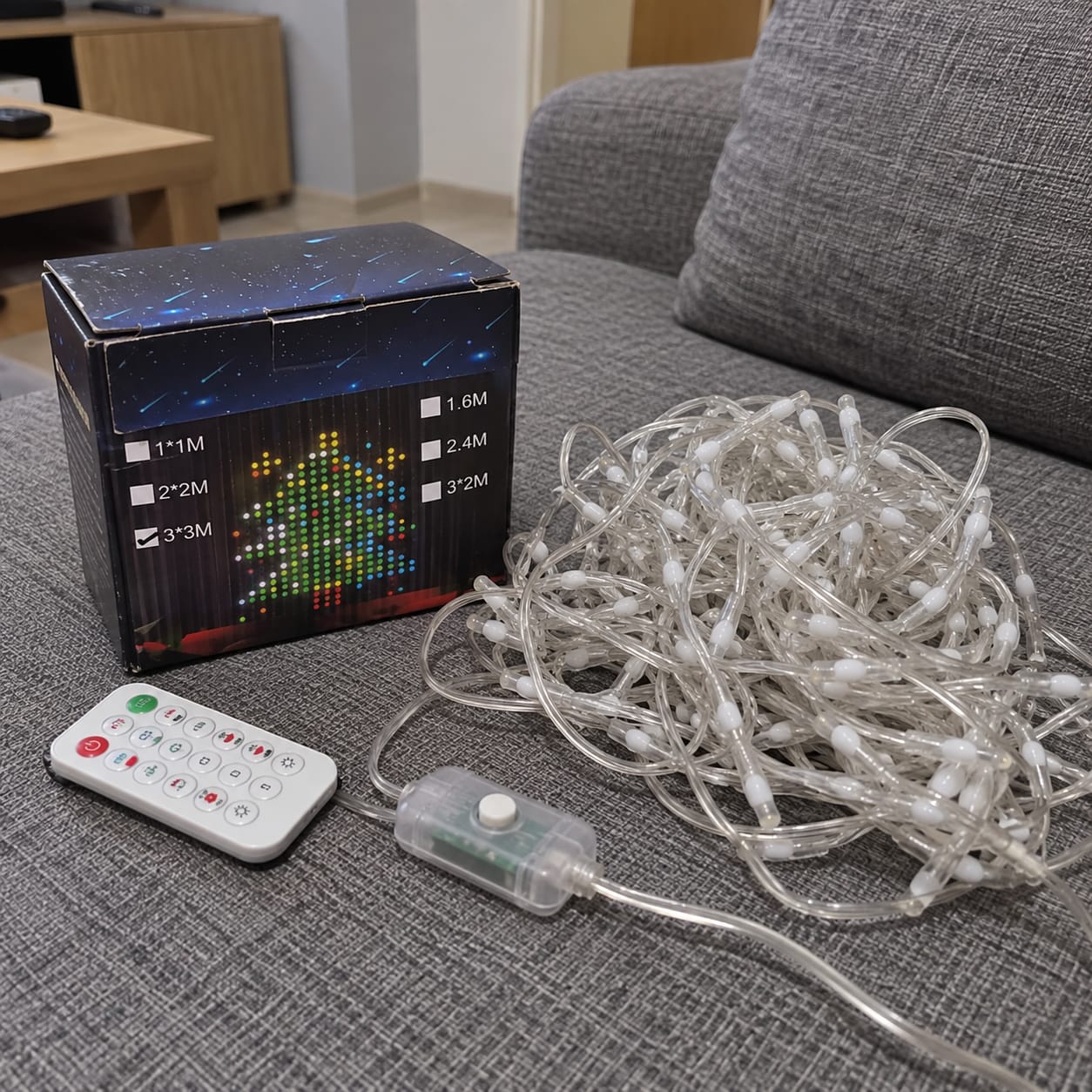 Customer photo review of Magic Light | Cortina LED personalizable