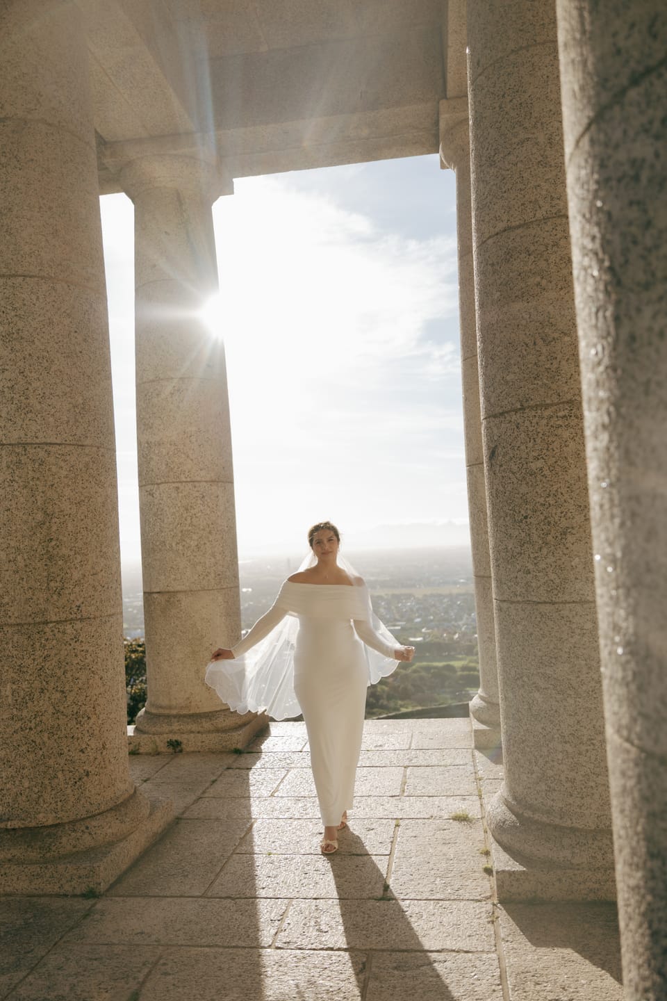 Customer photo review of Mia Maxi Dress - Milk