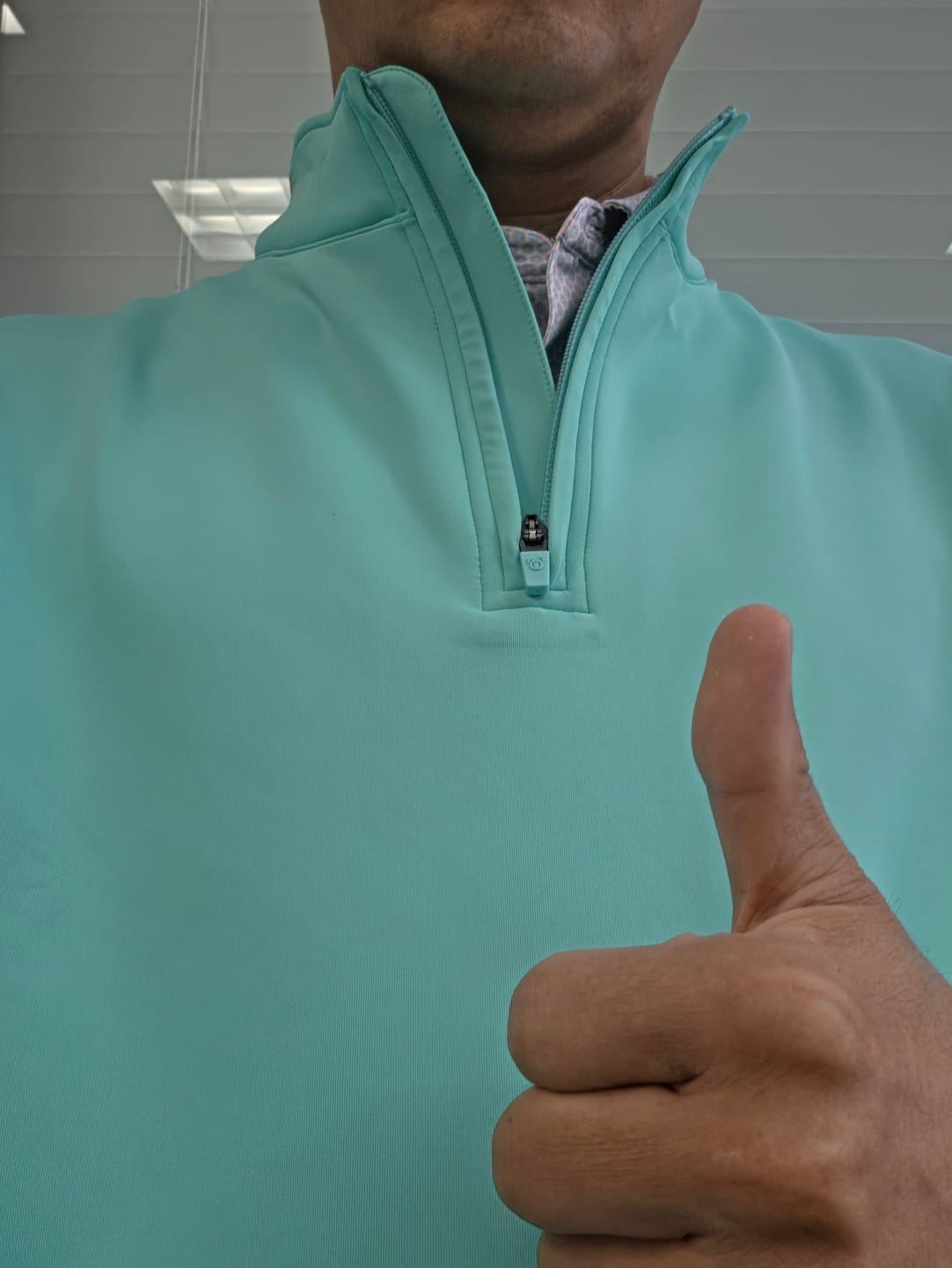 Customer photo review of Infinity 1/4 Zip