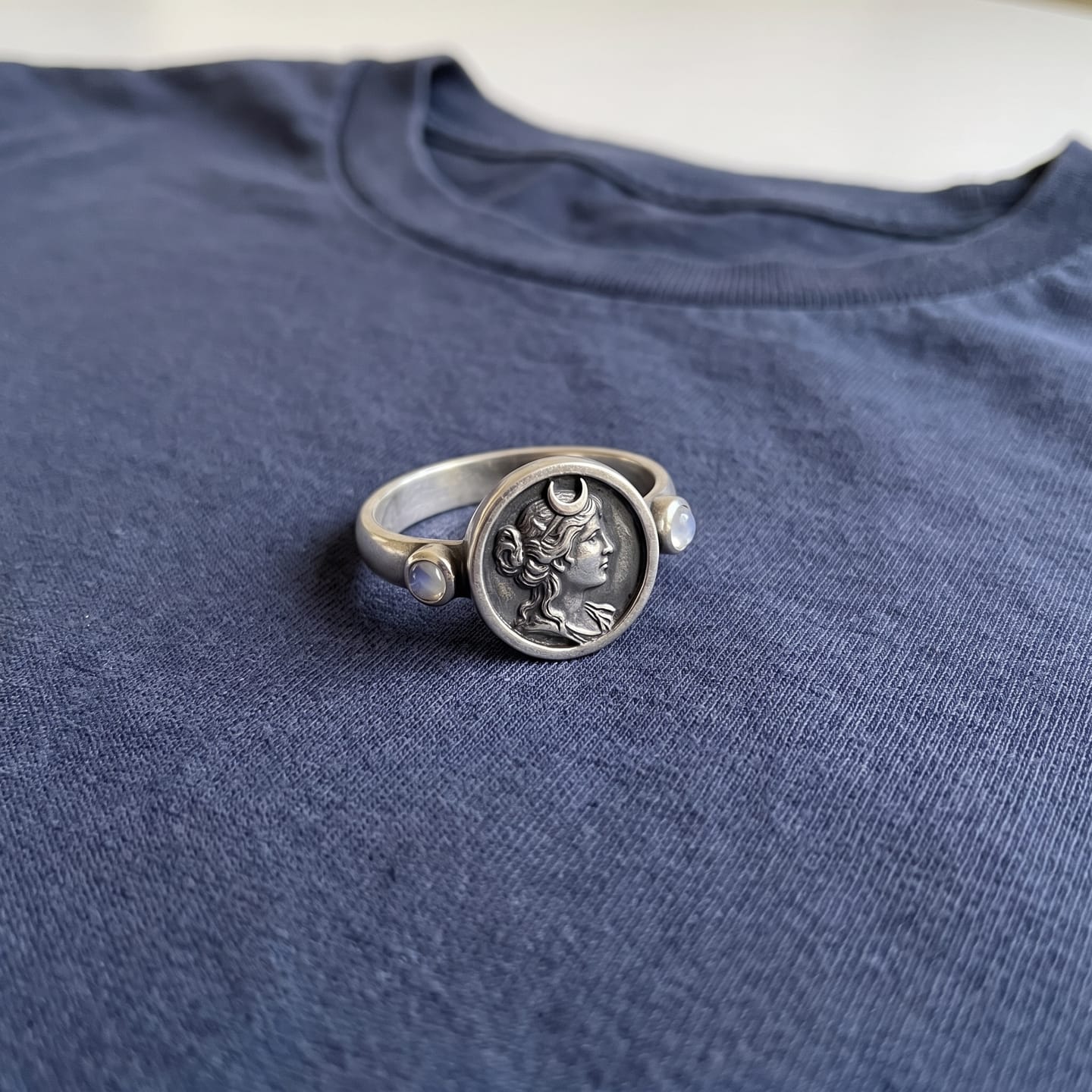 Customer photo review of Hecate Goddess Ring