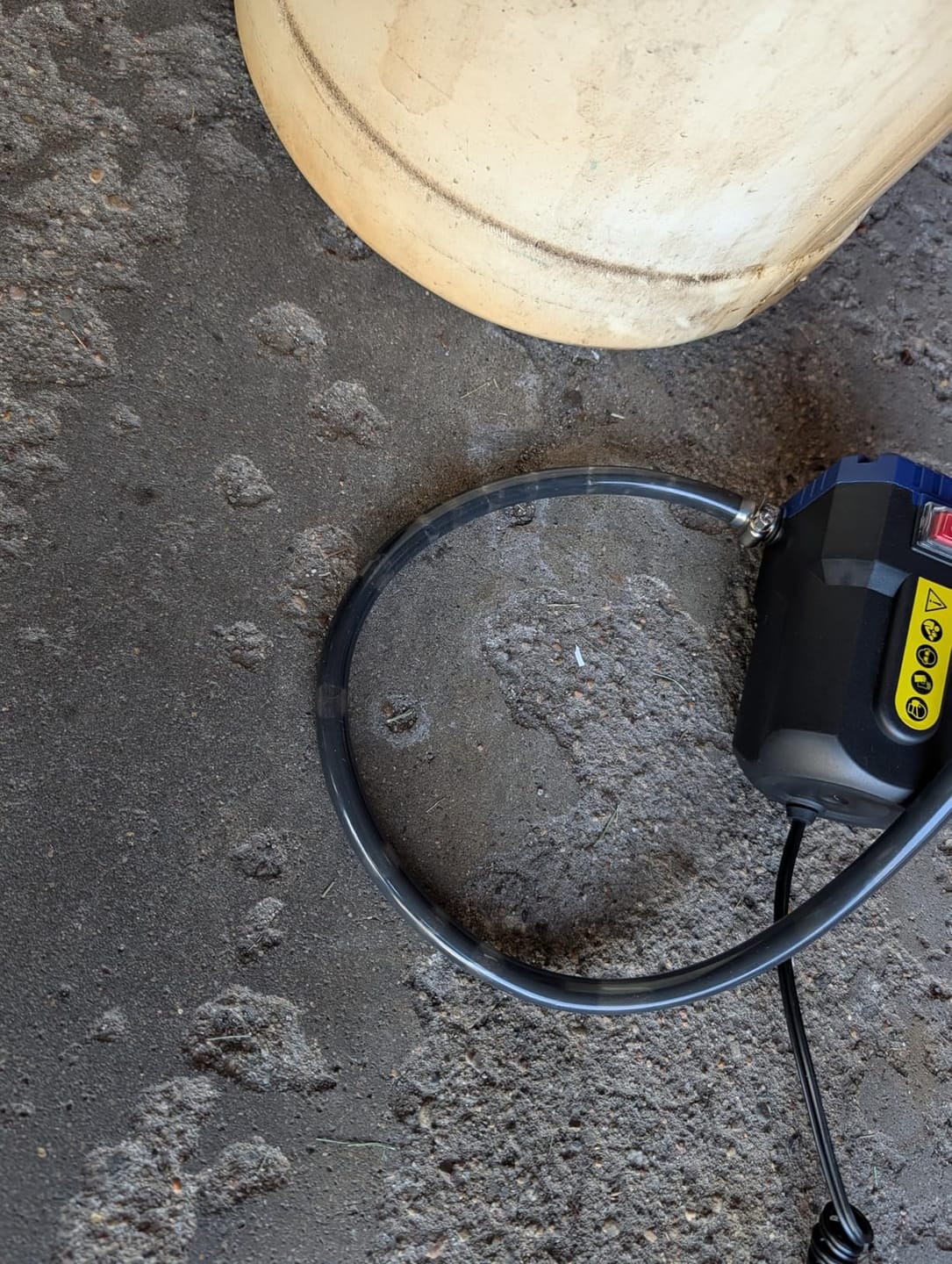 Customer photo review of DrainRunner™ Top-Side Oil Change Kit