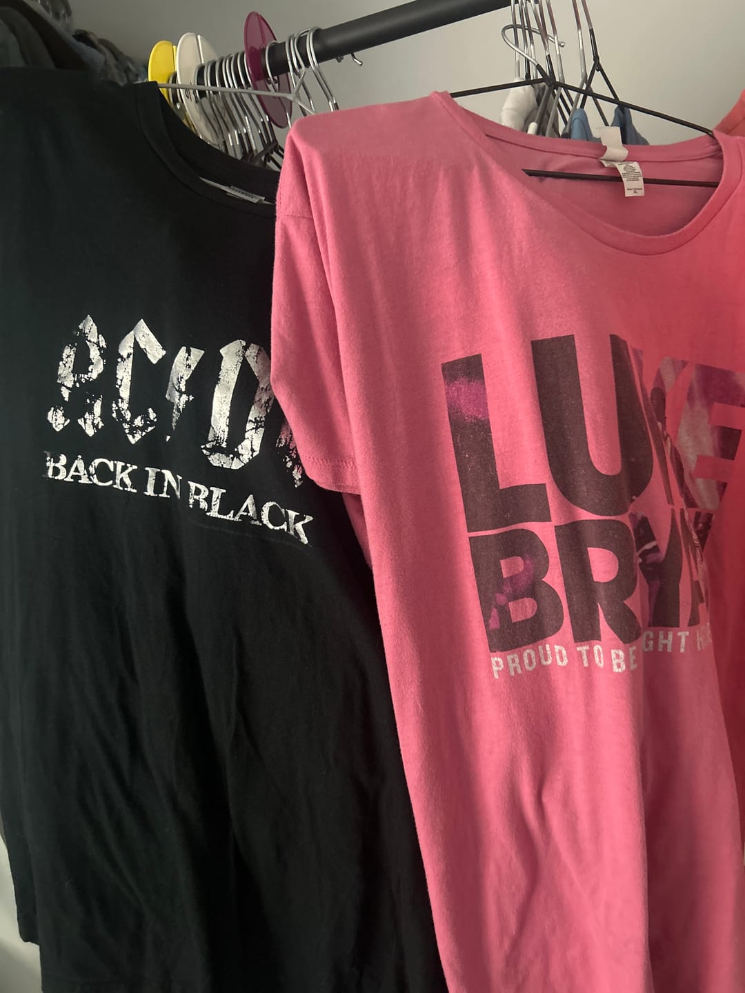Customer photo review of Wholesale Rock & Music T-Shirts (10 Pieces)