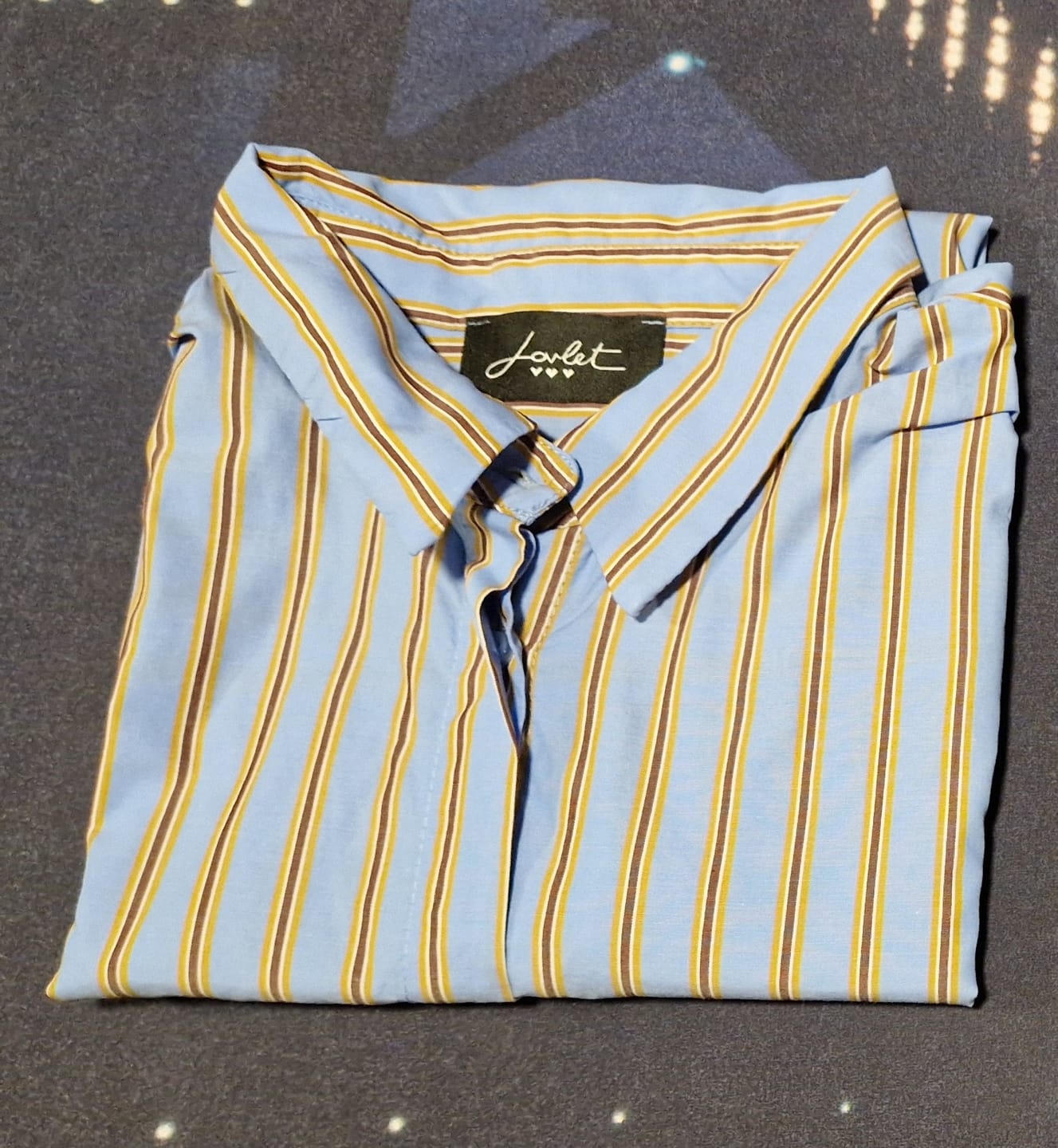 Customer photo review of CAMICIA BRENDA CELESTE