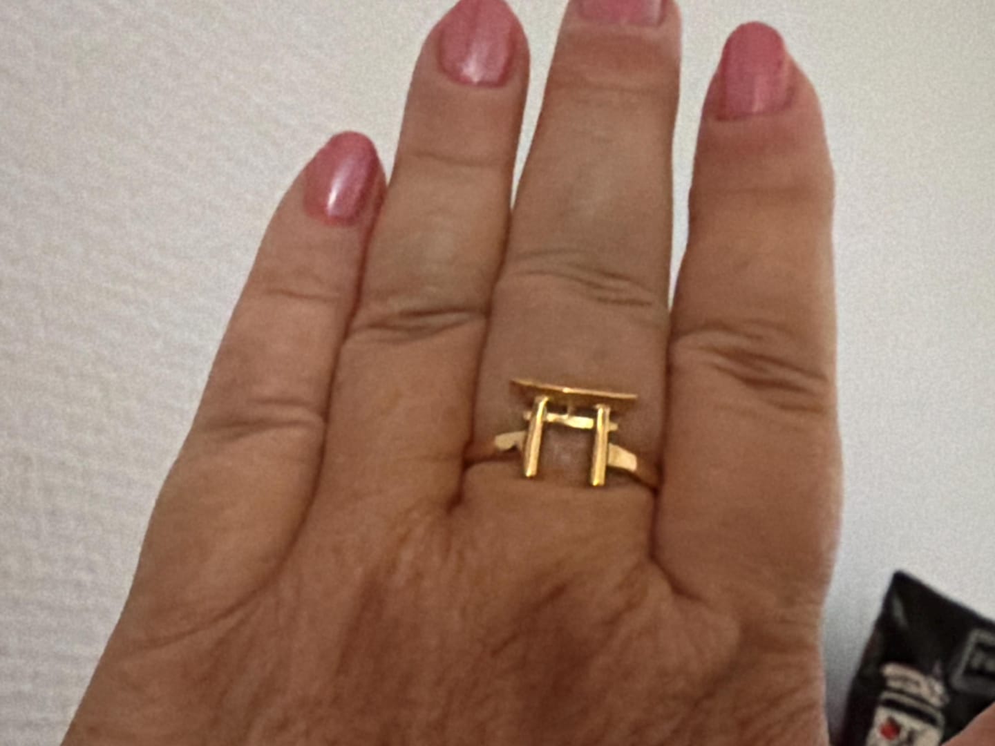 Customer photo review of Open Torii Gate Ring