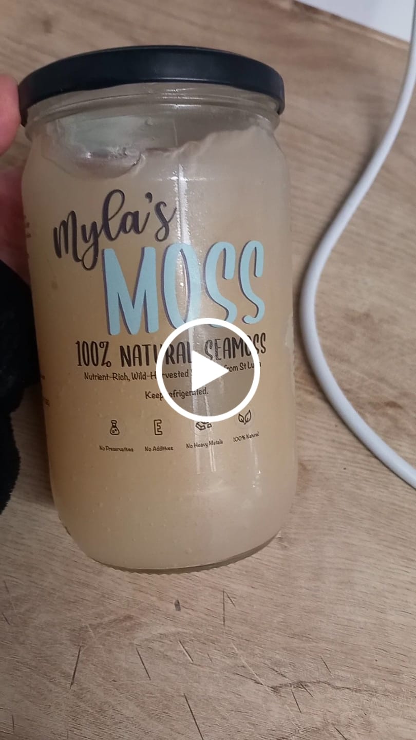 Customer video review of Seamoss Gel