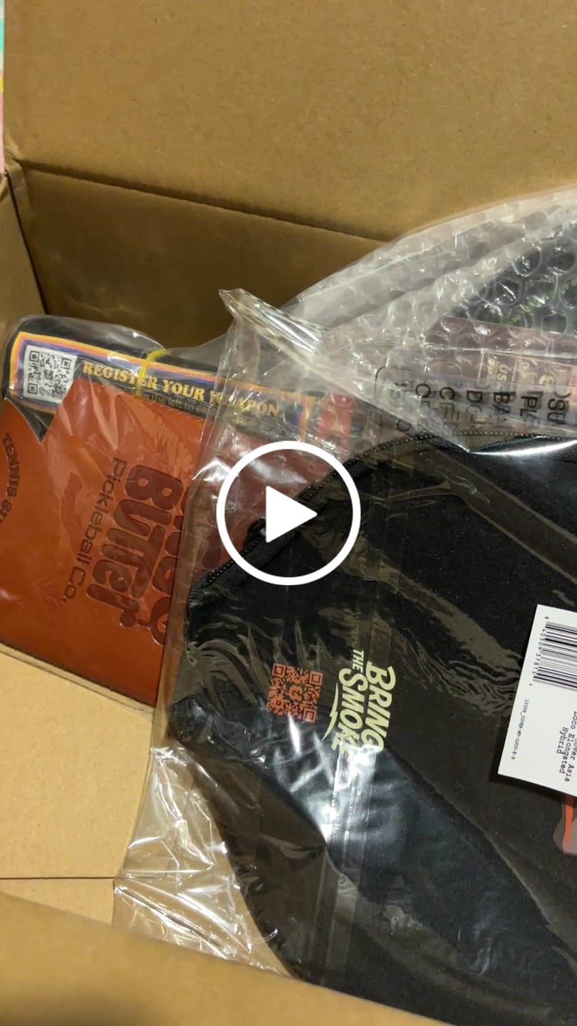 Customer video review of The Loco 16mm Pickleball Paddle Elongated (Paddle only)