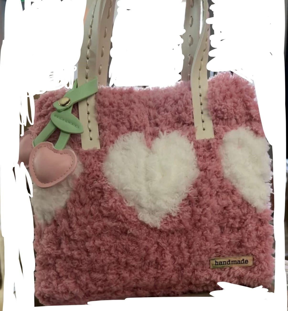 Customer photo review of BLUSH HEARTBREAKER - Woven Tote Bag Kit