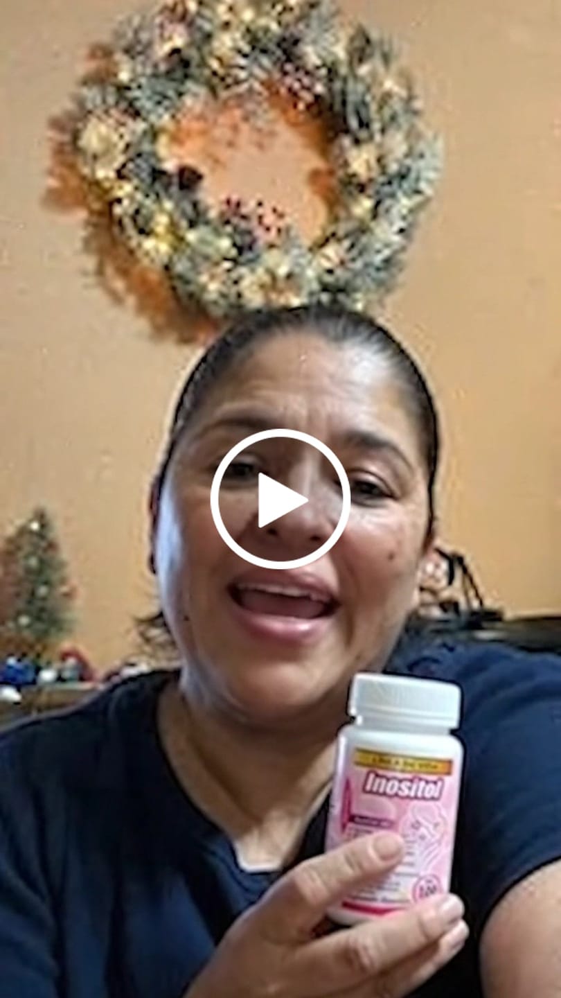 Customer video review of Inositol | 100 Tabletas de 500 mg