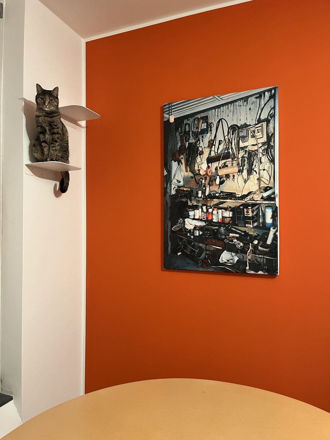 Customer photo review of STYA Katzen Kletterwand | Katzen Treppe WL340 | Mit 3 Stufen