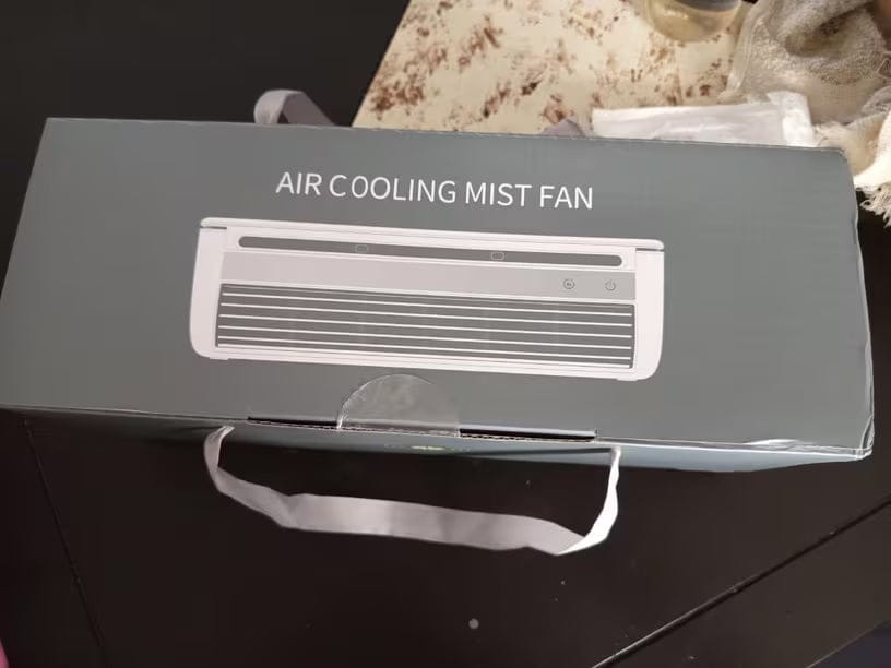 Customer photo review of Climora Cooler air. Calmer nights