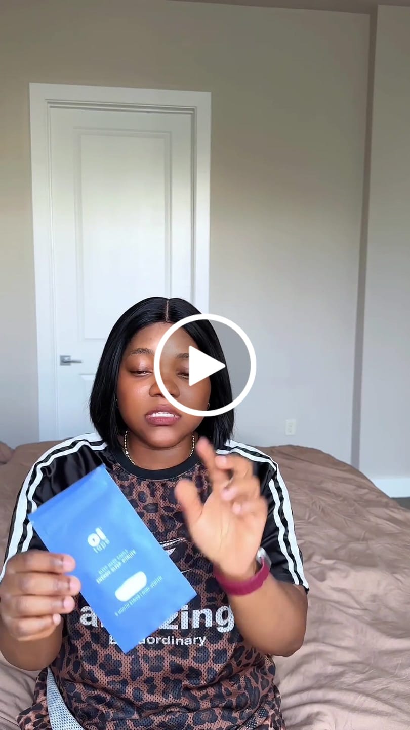 Customer video review of oi tape™ Non-Vented Sample 5-Pack