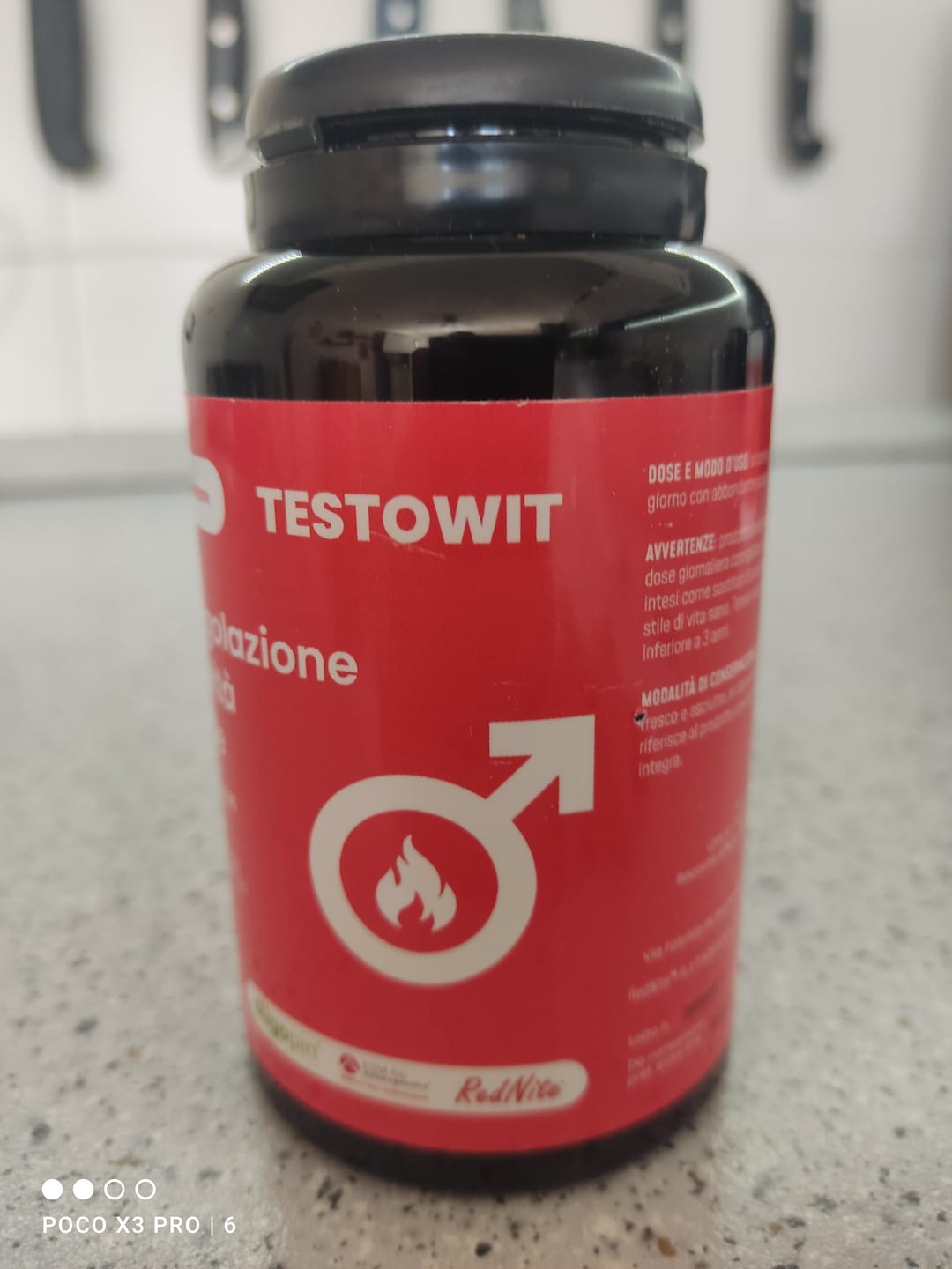 Customer photo review of TESTOWIT - Regolazione ormonale 120 cps - 2x1