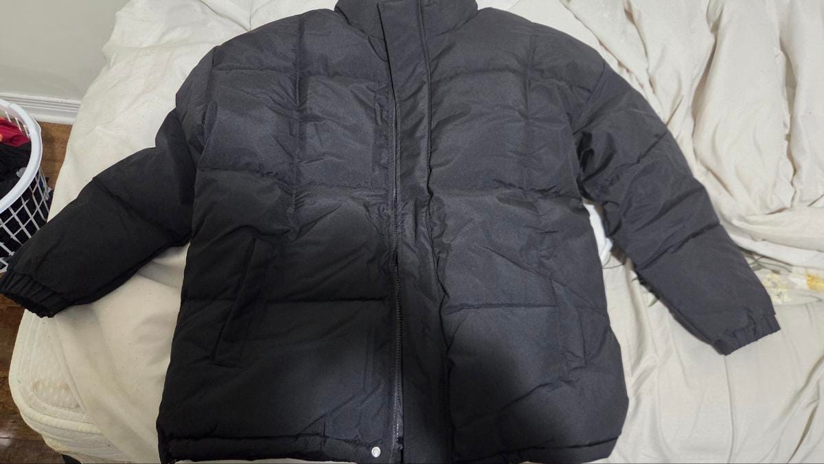 Customer photo review of Beheizte Steppjacke mit 6 Heizzonen