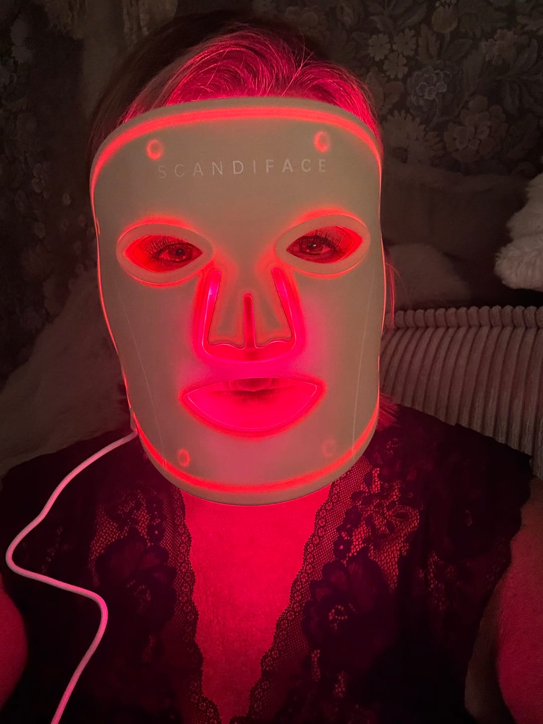Customer photo review of Skinboosting LED mask