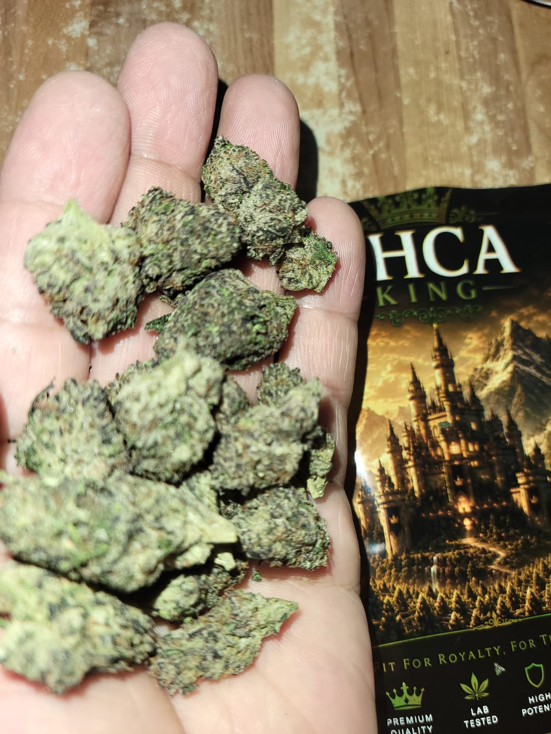 Customer photo review of Lucky Sevens Exotic THCA (7g)