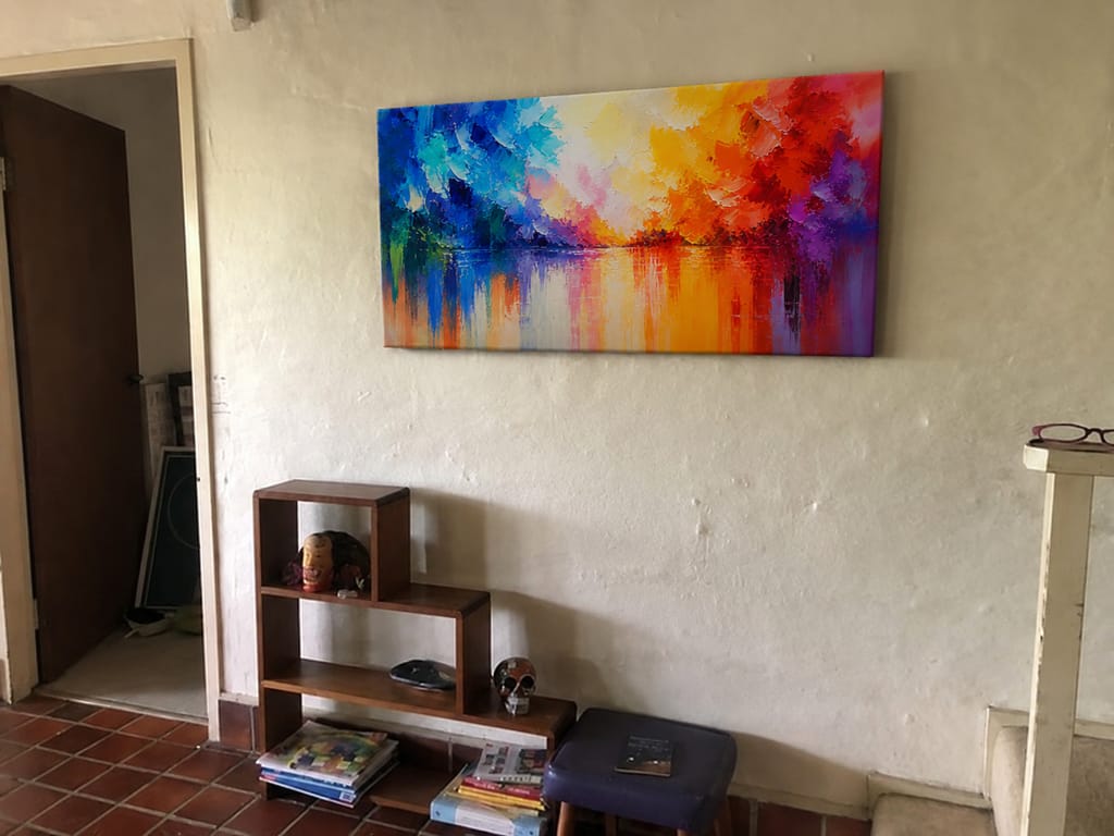 Recensione fotografica del cliente di Colourful Art YUTZ