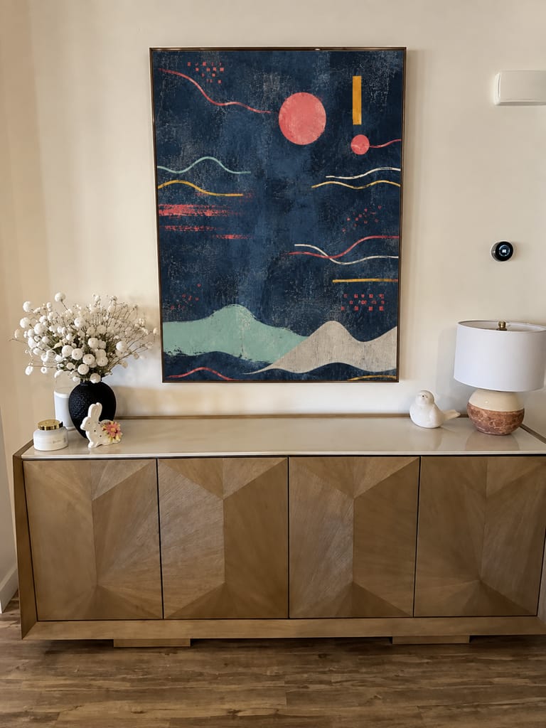 Reseña fotográfica del cliente de Minimalist Art XCV9