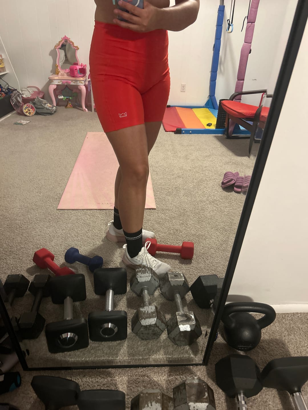 Customer photo review of BOLD 7" Biker Pocket Short