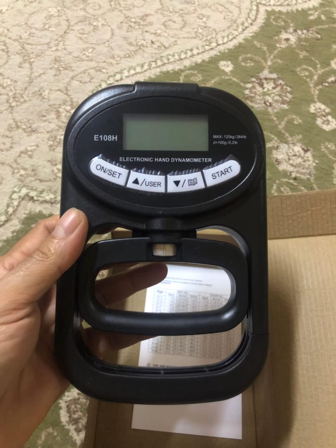 Customer photo review of GripXpert - Griffkraftmesser
