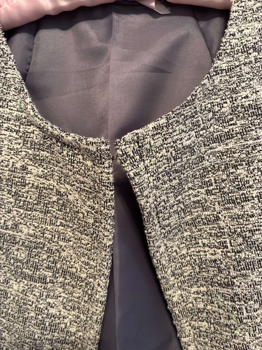 Customer photo review of Hemline Hooks and Eyes