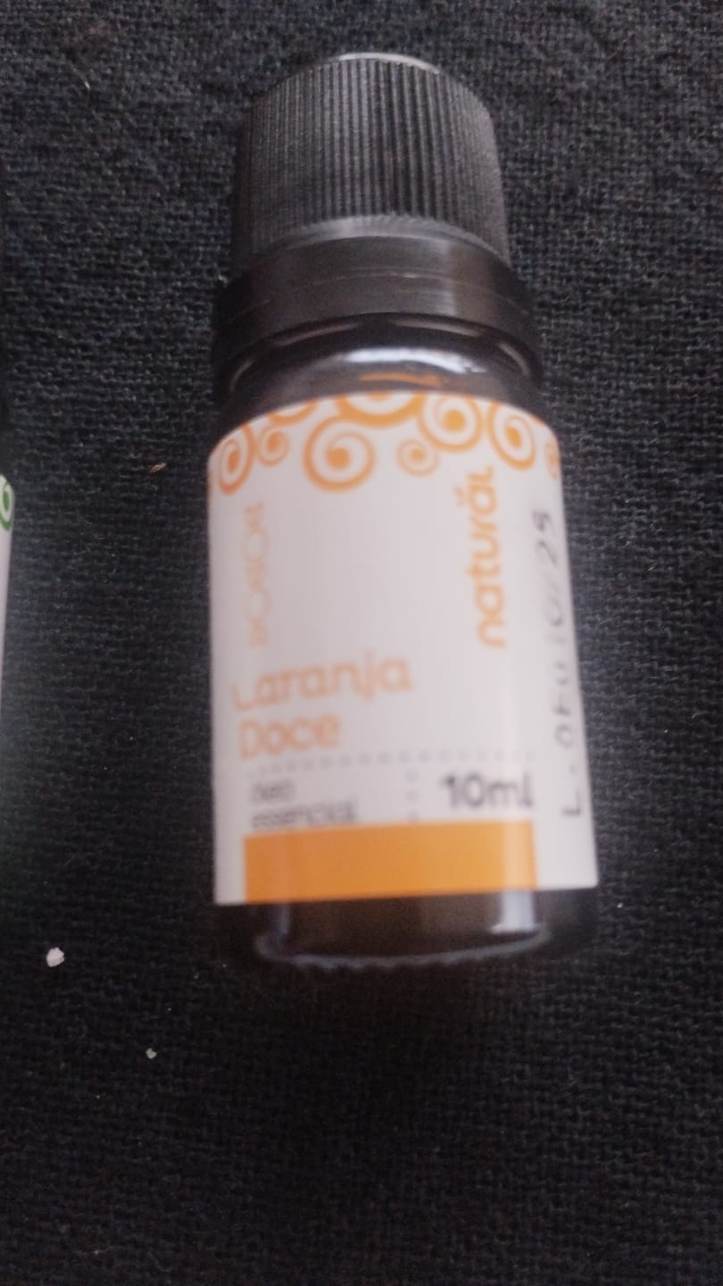 Customer photo review of Óleo Essencial Natural de Laranja Doce 10ml
