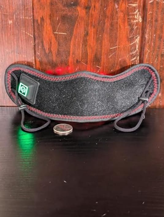 Customer photo review of Soothing Heat & Red Light for Sinus Pressure