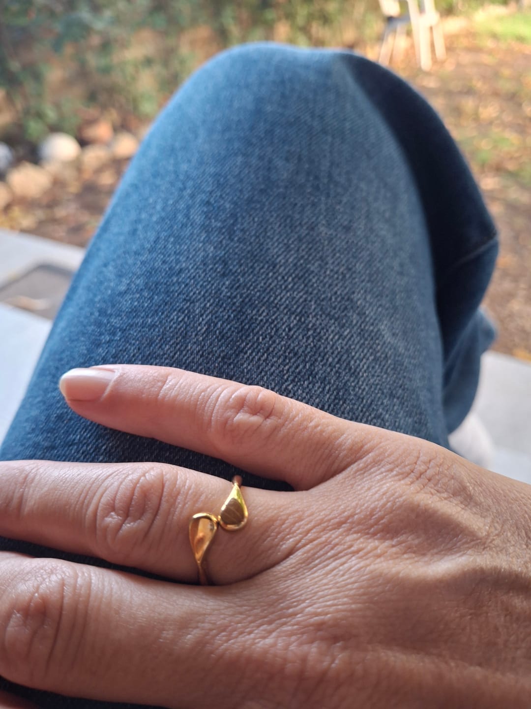 Customer photo review of Anello Lettera