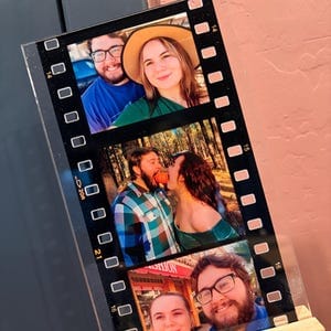 Customer photo review of Film Strip Photo Plaque