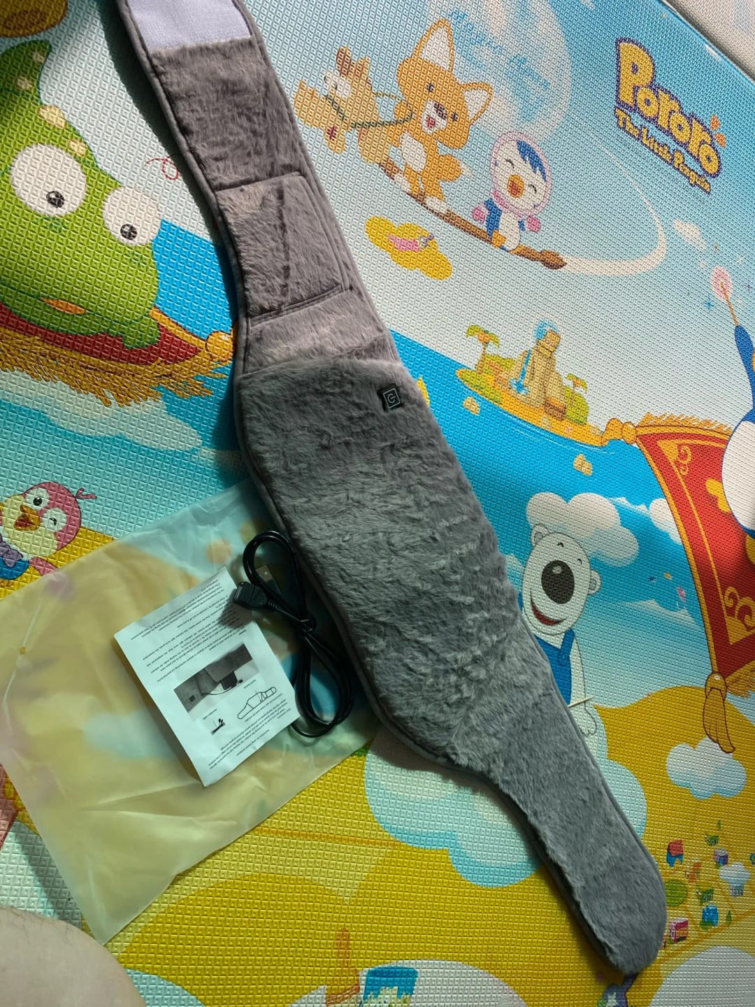 Customer photo review of Heated Waist Belt for Belly and Back