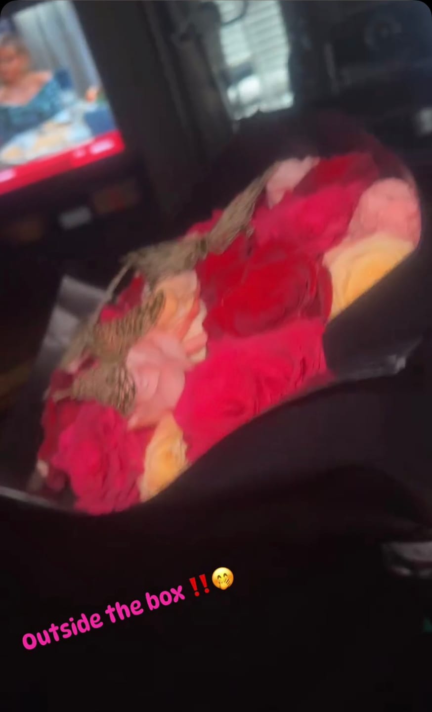 Customer photo review of Cherry Rose Bouquet