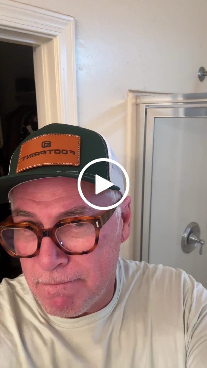 Customer video review of Premium Custom Leather Patch Hats (Wholesale)