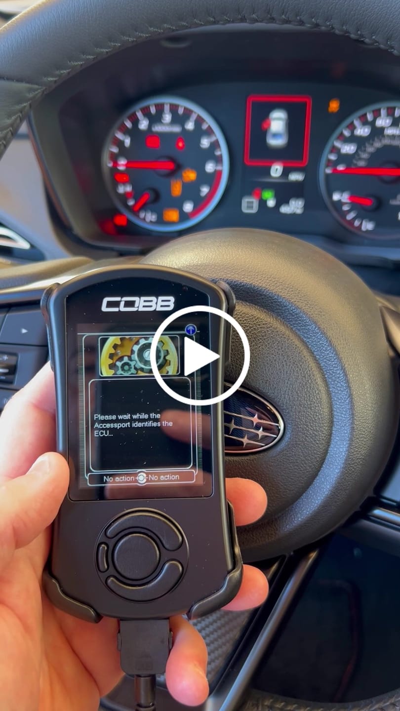 Customer video review of COBB AccessPORT for 2022-2026 WRX