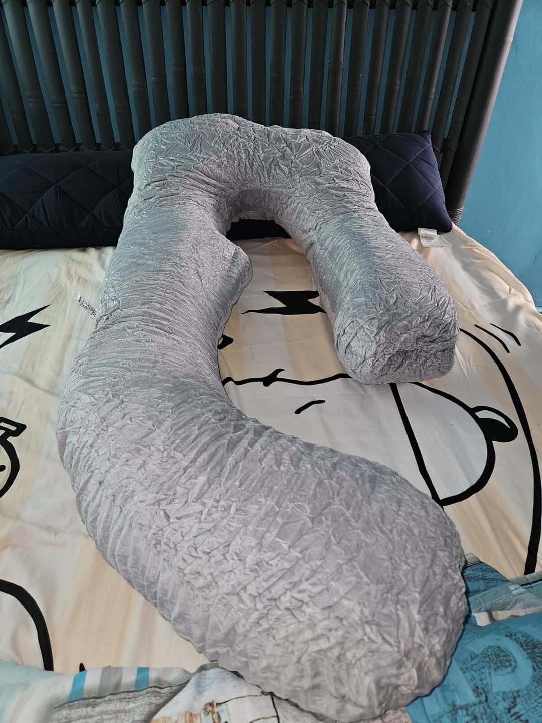 Customer photo review of Car Companion Pillow