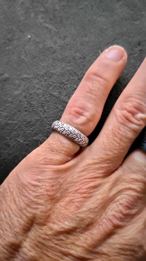 Customer photo review of Racer Motorcycle Tire Ring