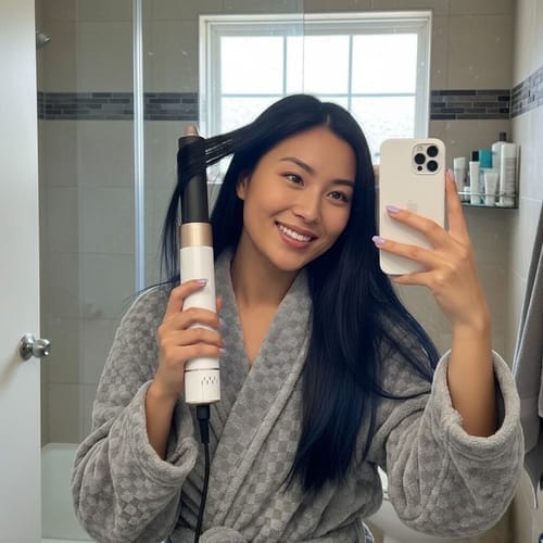 Customer photo review of MODVA™ 5 in 1 Multi-Styler