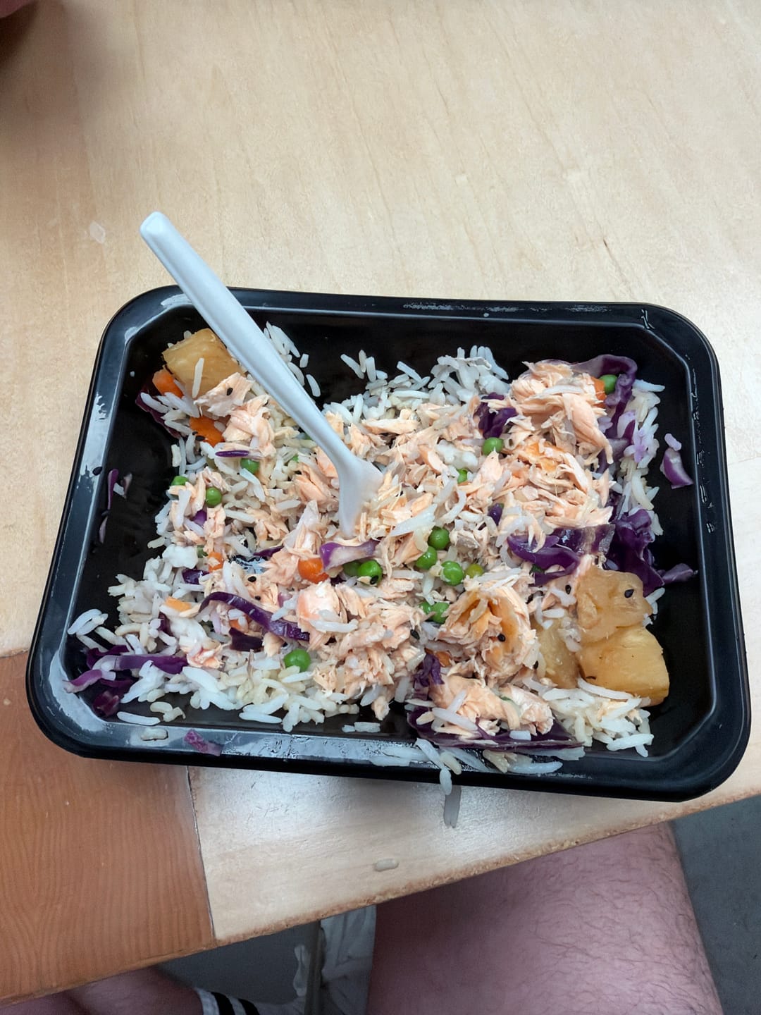 Customer photo review of Salmon Says Teriyaki