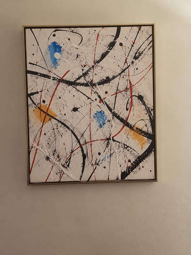 Recensione fotografica del cliente di Arte dell'Espressionismo Astratto Y1FZ