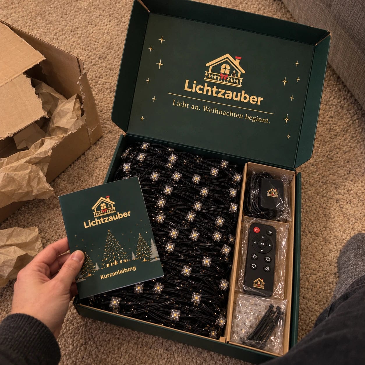 Customer photo review of Lichtzauber™ LED-Vorhang