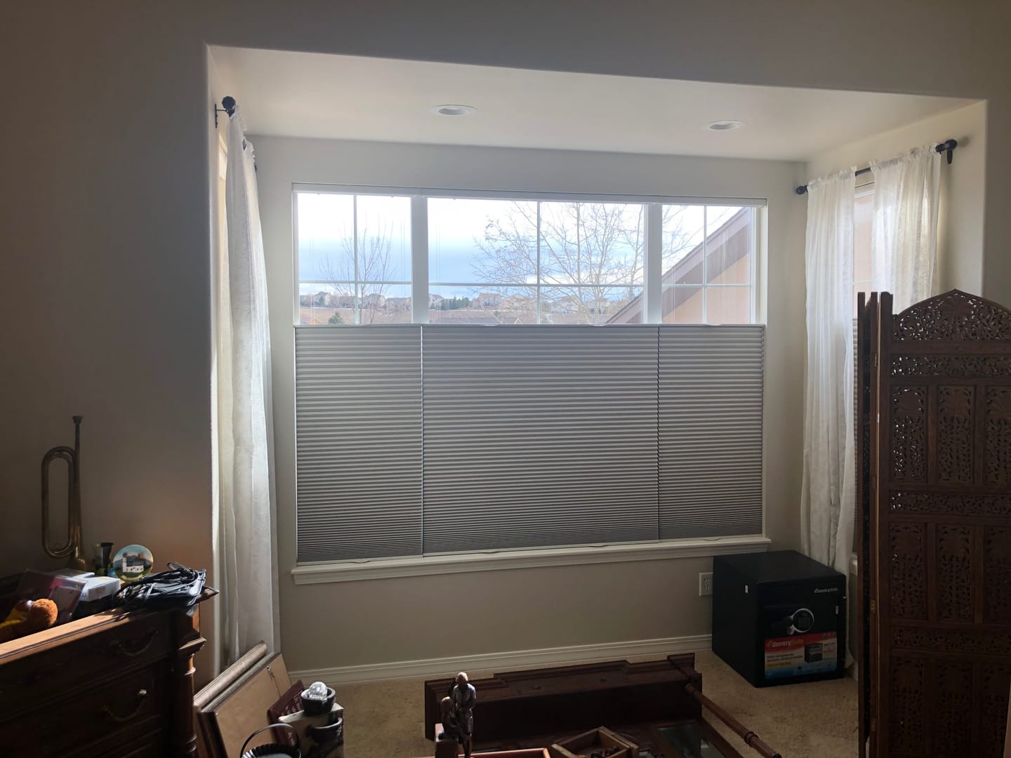 Customer photo review of Light Filtering Cellular Shades