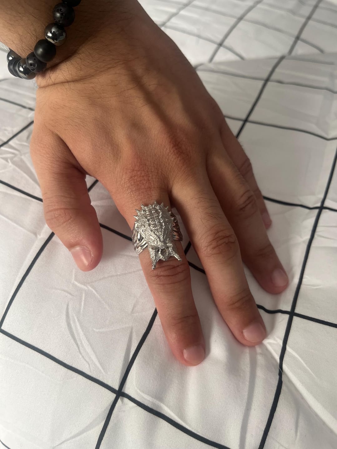 Customer photo review of Alien Hunter Ring