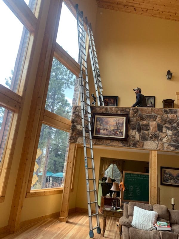 Customer photo review of Light Filtering Roller Shades