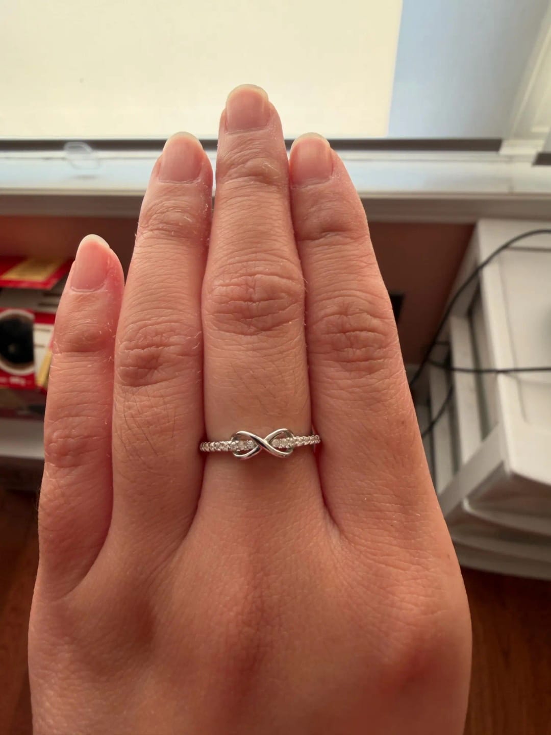 Customer photo review of Infinite Dream Sterling Silver Ring