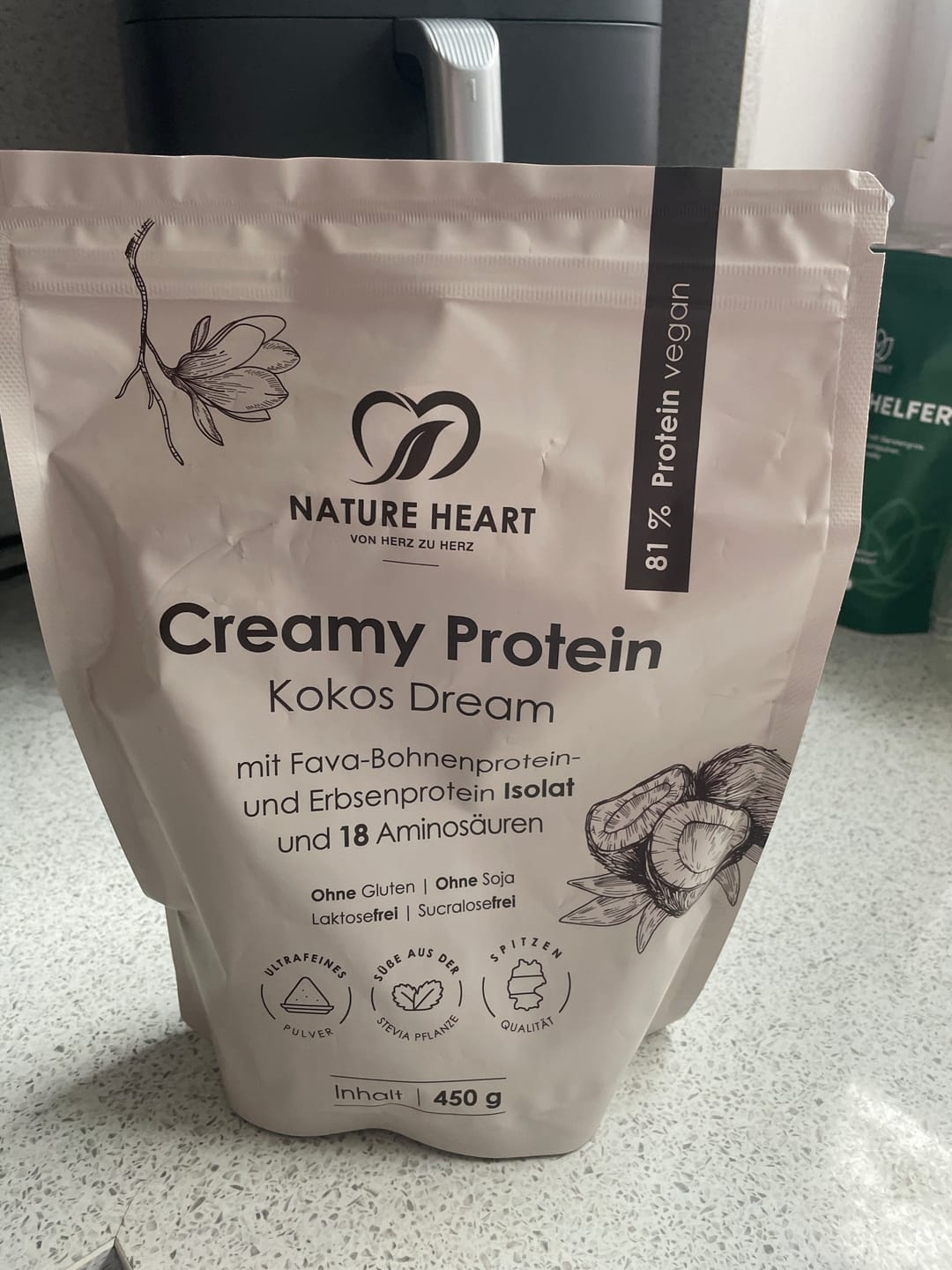 Customer photo review of Creamy Protein Kokos Dream