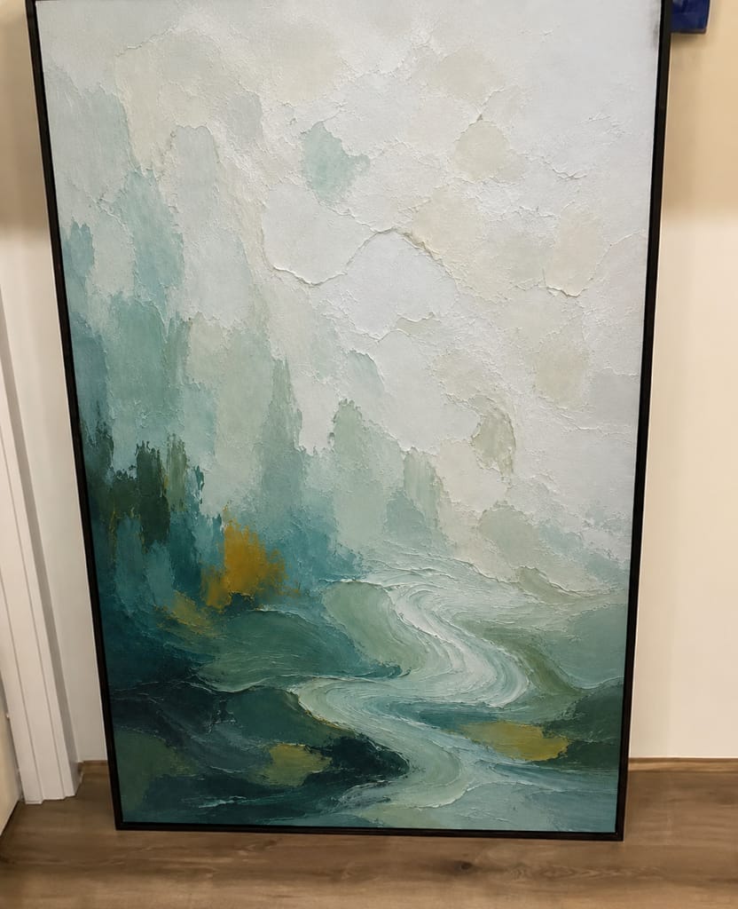 Reseña de la foto del cliente sobre el arte del expresionismo abstracto Z0JP