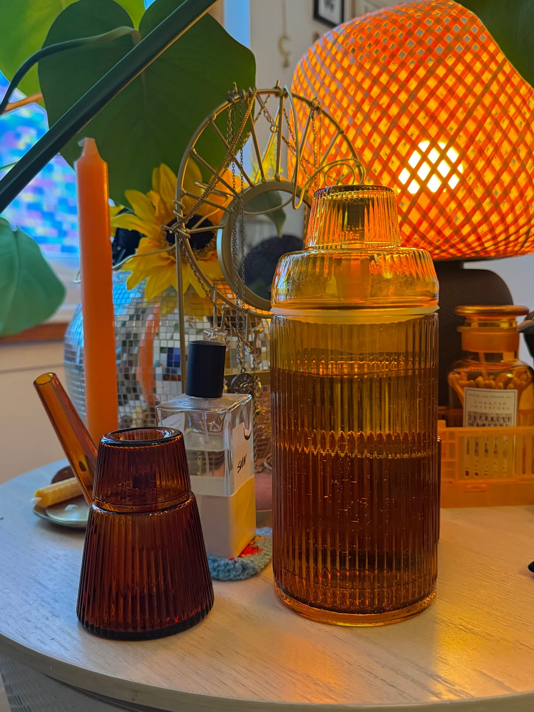 Customer photo review of Deco Gravity Bong