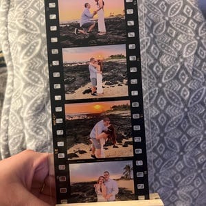Customer photo review of Film Strip Photo Plaque
