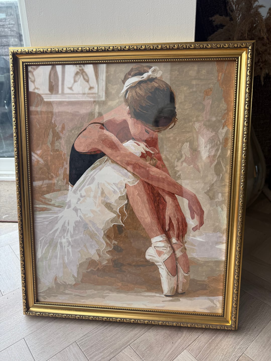 Customer photo review of Fragile Strength | Paint by Number